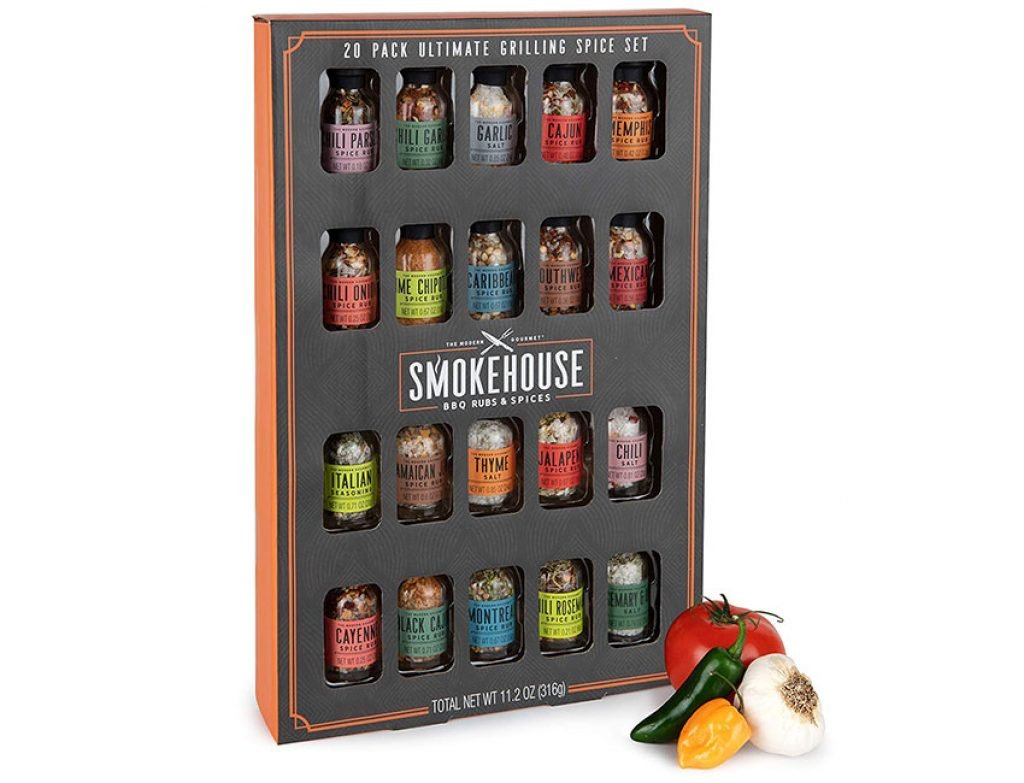 Thoughtfully Gifts Smokehouse Ultimate Grilling Spice Set