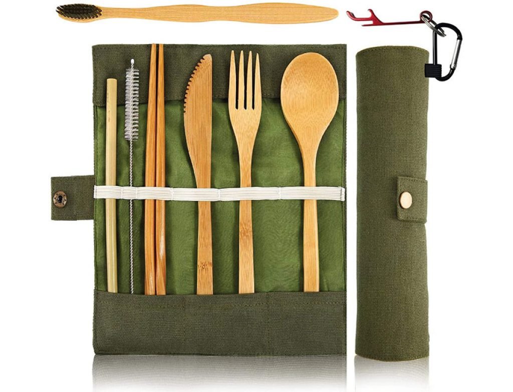 Bamboo Utensils Cutlery 