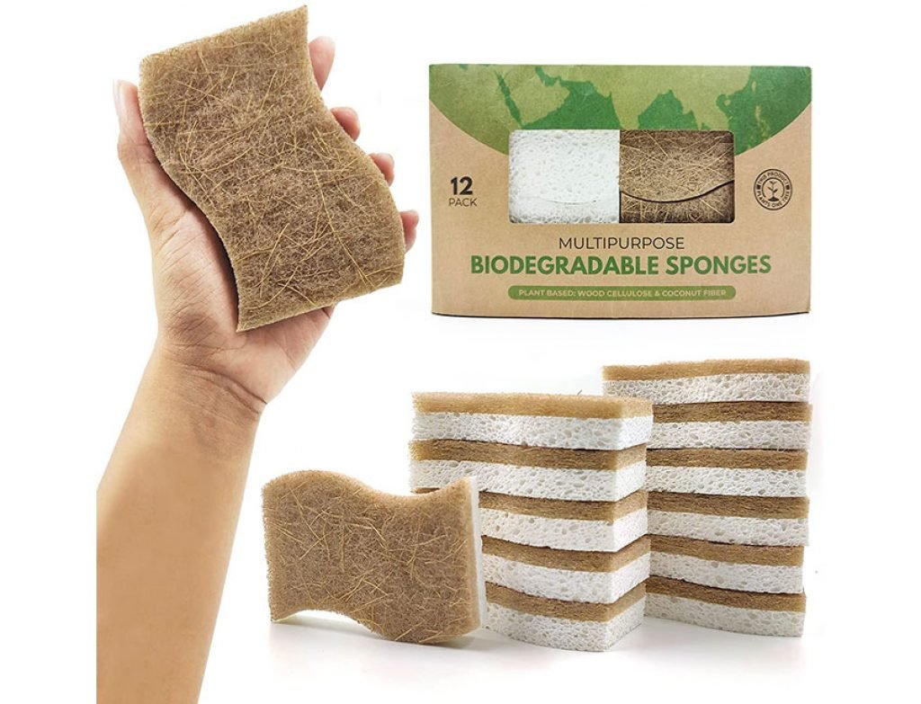 Biodegradable Natural Kitchen Sponge