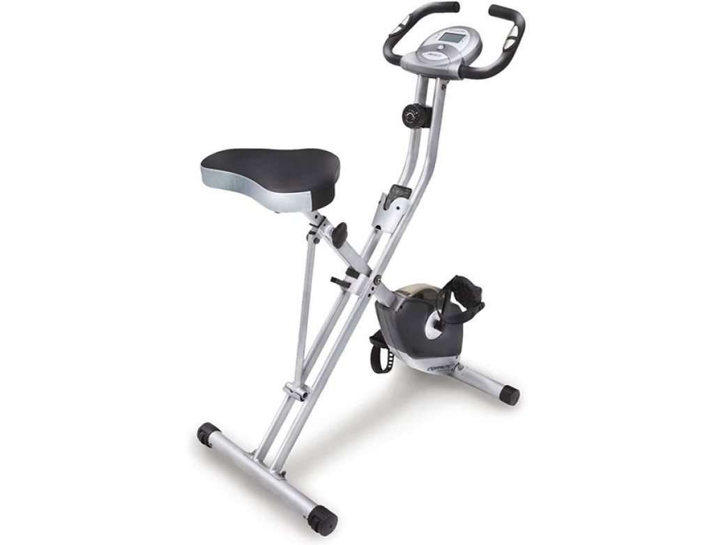 Folding Magnetic Upright Exercise Bike